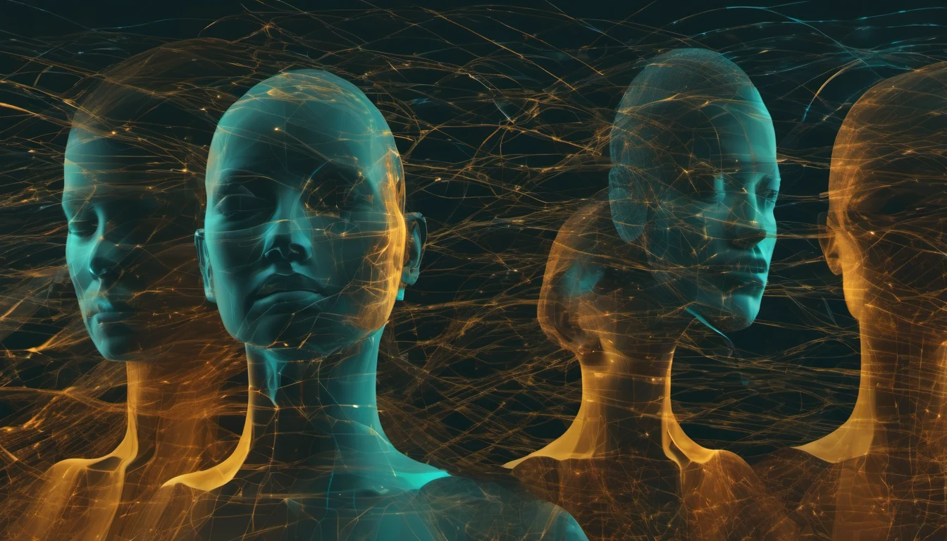 Abstract editorial illustration for a Computer Vision article: How AI‑Powered Video Interviews Are Disrupting Market Research – Inside Listen Labs’ $69 Million Play
