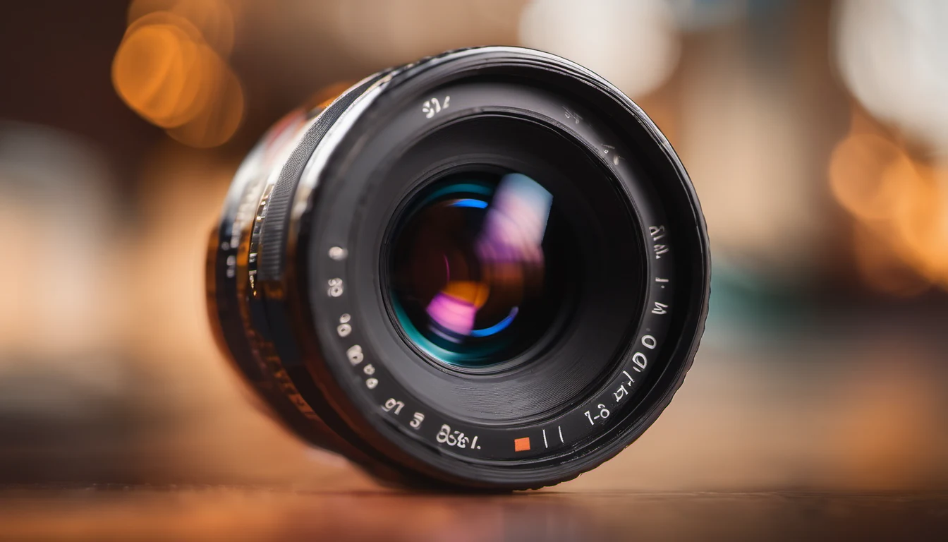 Abstract editorial illustration for a Computer Vision article: Synthesizing Realistic Defocus Blur for Improved Image Deblurring
