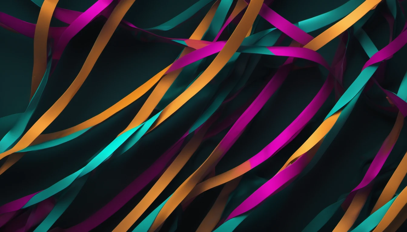 Abstract editorial illustration for a Responsible AI article: Anthropic’s Cowork: A Week‑Long Sprint to a Desktop AI Agent and What It Means for Responsible AI