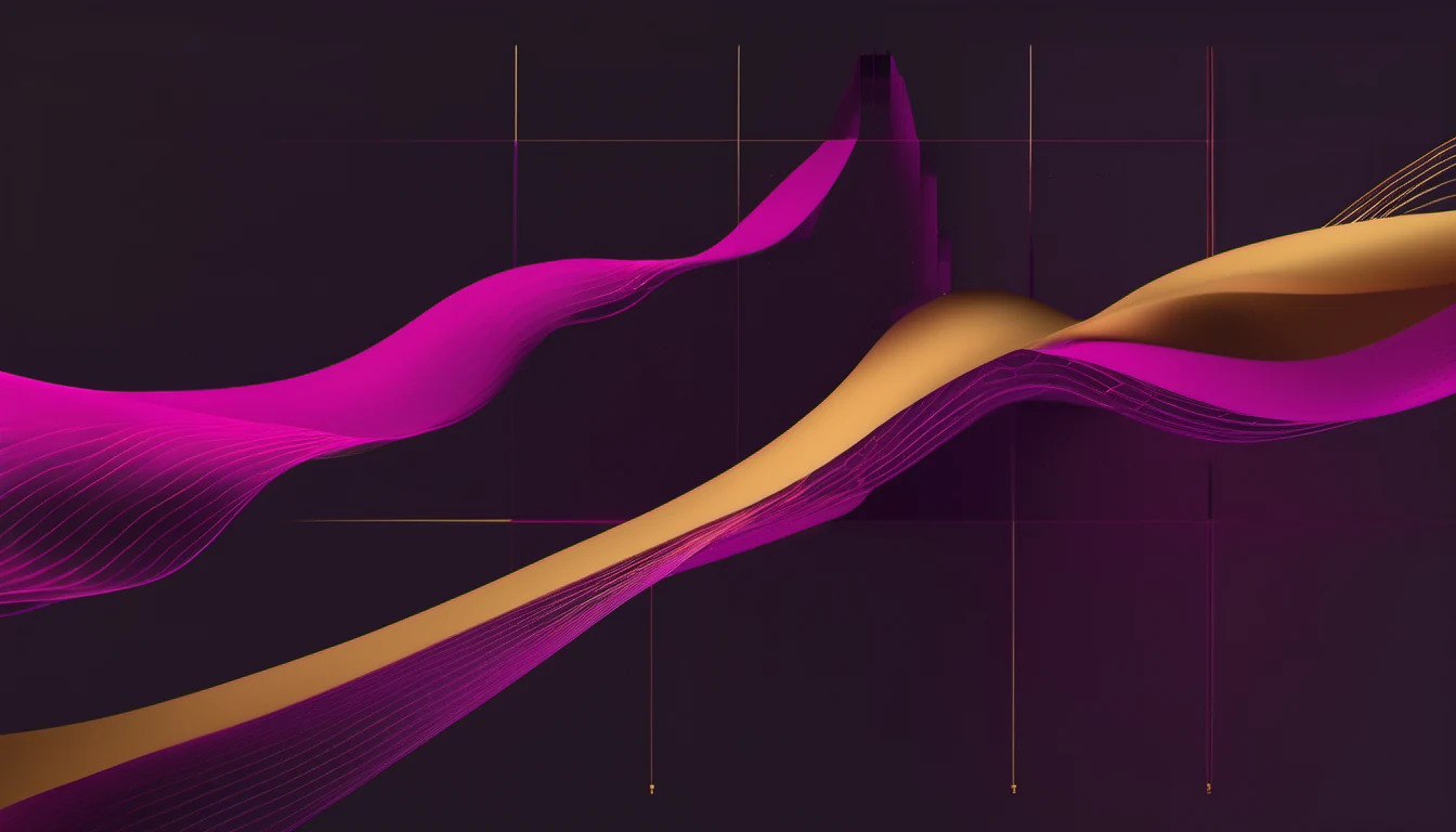Abstract editorial illustration for a Computer Vision article: The Hidden Bias in Vision Models: How Chart Design Influences Machine Learning