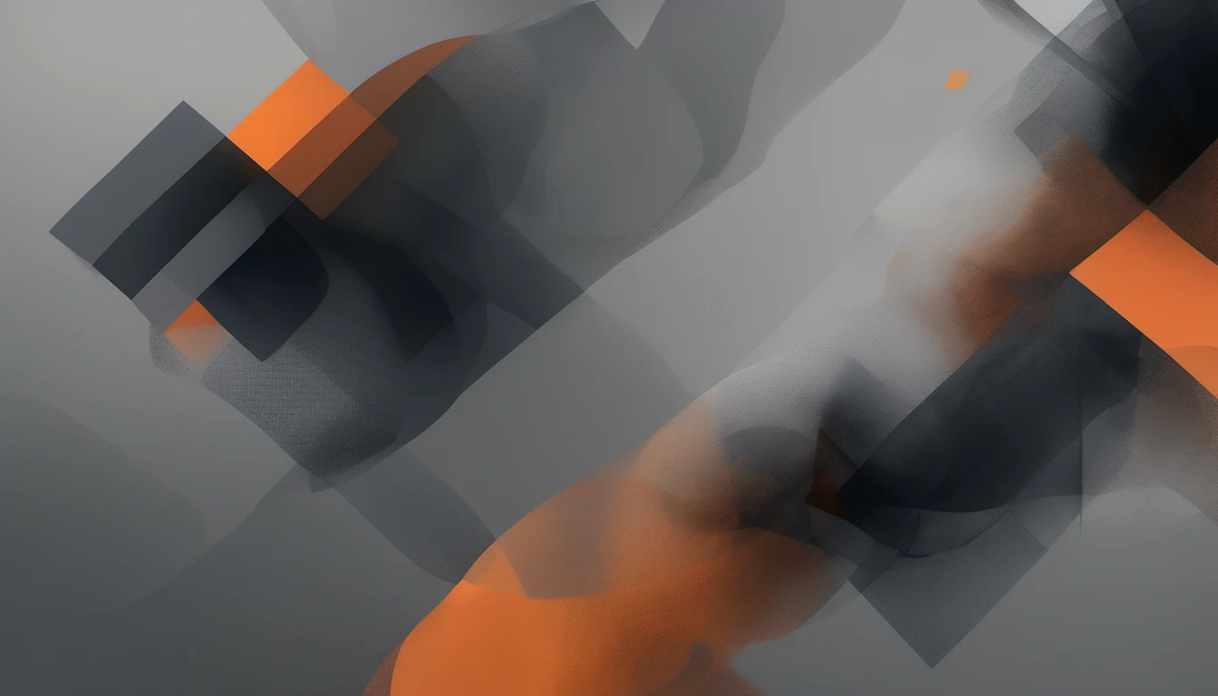 Abstract editorial illustration for a Surveillance & Security article: Evaluating UAV Detection and Tracking in Foggy Conditions