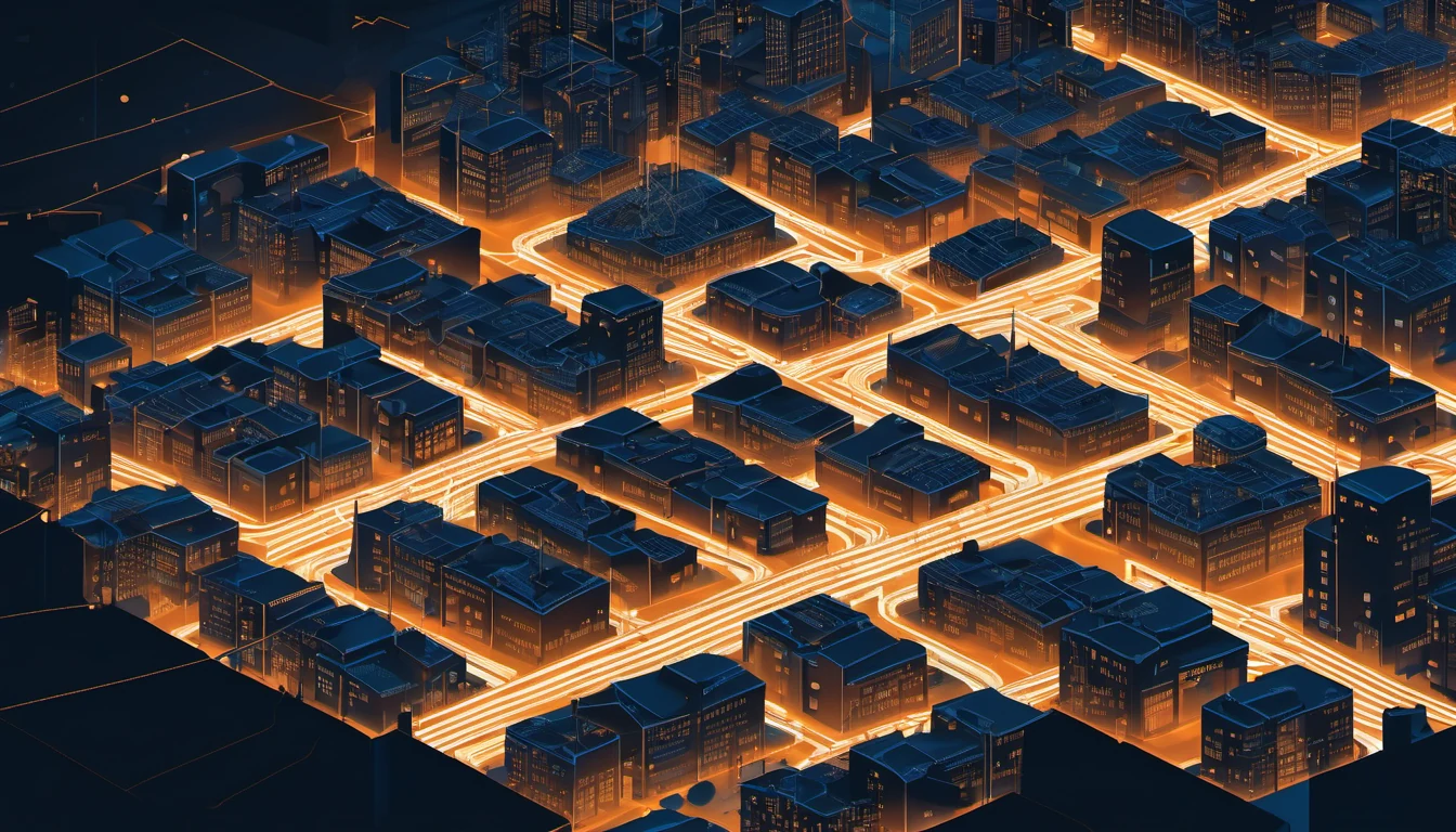 Abstract editorial illustration for a Responsible AI article: Shaping the Future of AI in Classrooms: Insights from the NYC AI Summit