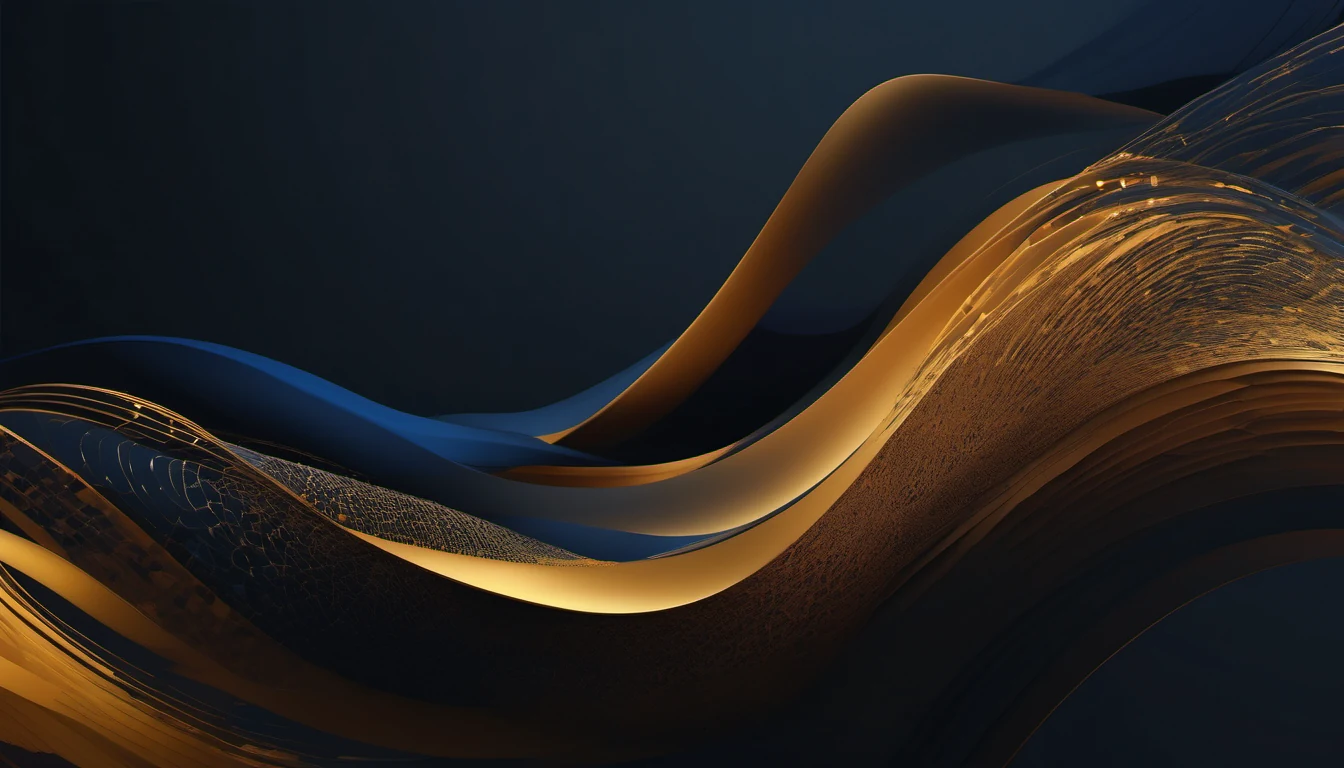 Abstract editorial illustration for a Computer Vision article: Revolutionizing Image Compression: Clustered Codebook Quantization for Gaussian-Based Images